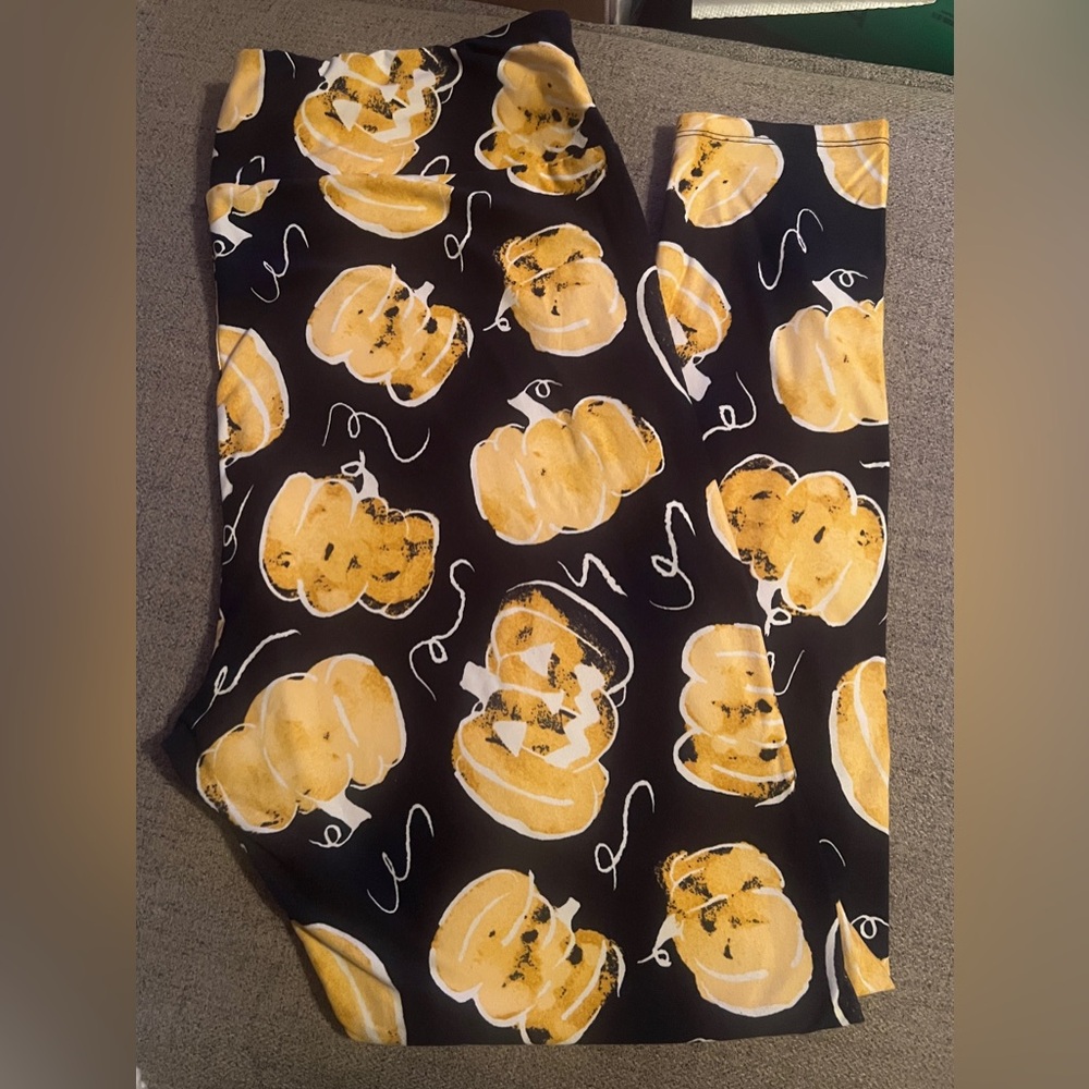 LuLaRoe Pumpkin Leggings